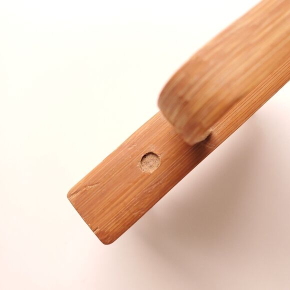 Bamboo Ginger Grater Vintage 5.5” x 6.5” Rustic Decor Farmhouse Garlic Zest - Picture 6 of 11